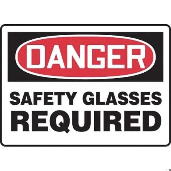 Accuform OSHA DANGER SAFETY SIGN SAFETY MPPE025VP MPPE025VP - main